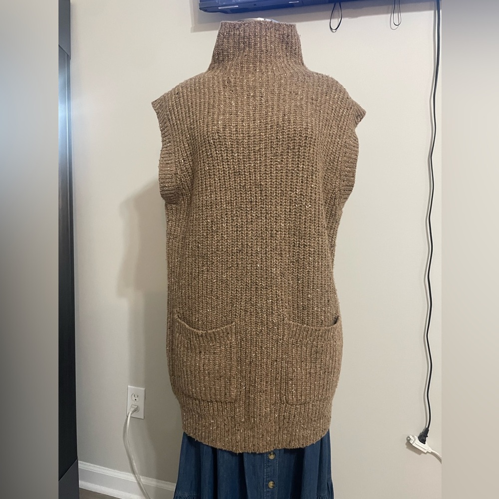 Ralph Lauren women’s oversized brown knit sweater